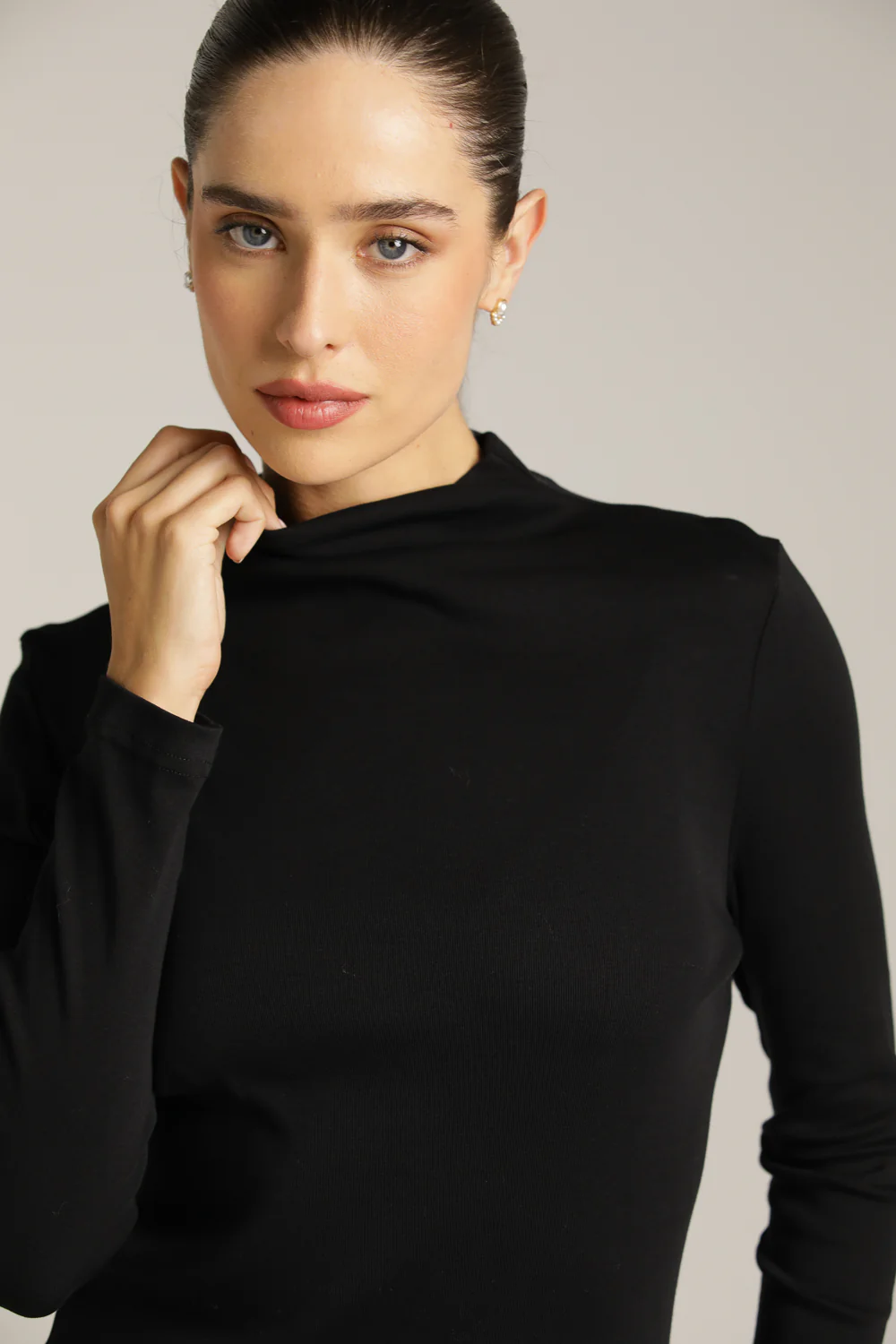 Long Sleeve Polo Top - Image 12