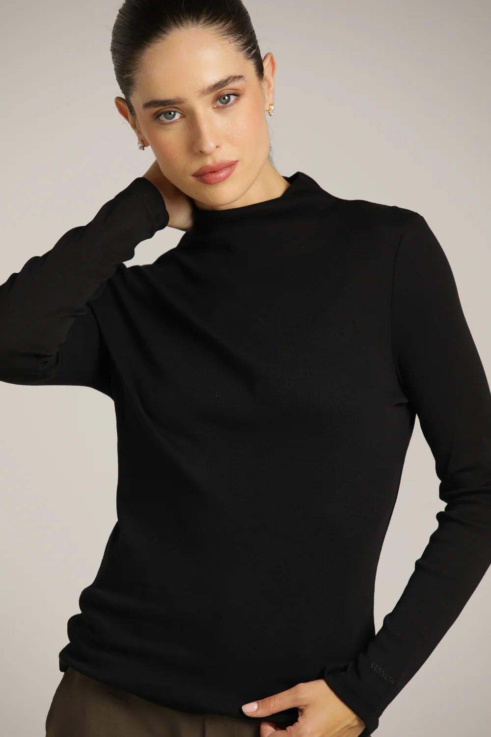 Long Sleeve Polo Top - Image 16