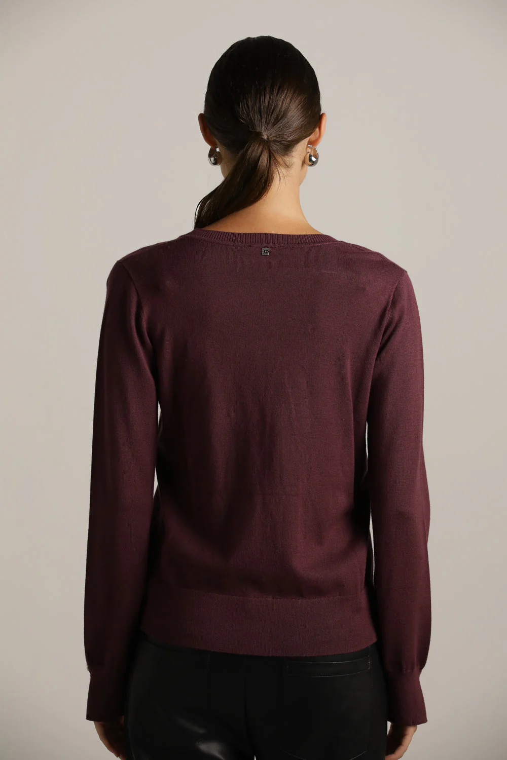 V Neck Cardigan - Image 5