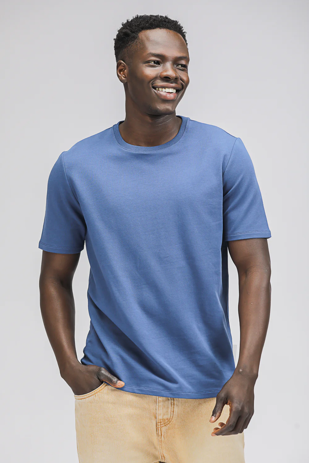 French terry T-shirt - Image 7