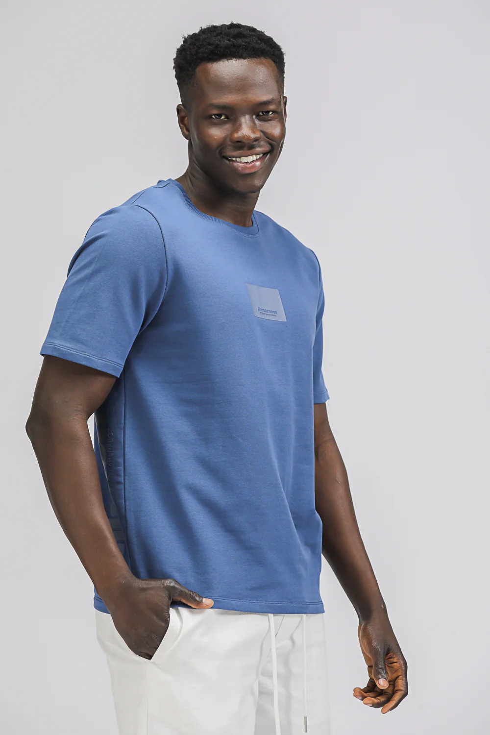 French Terry Knit T Shirt - Image 12