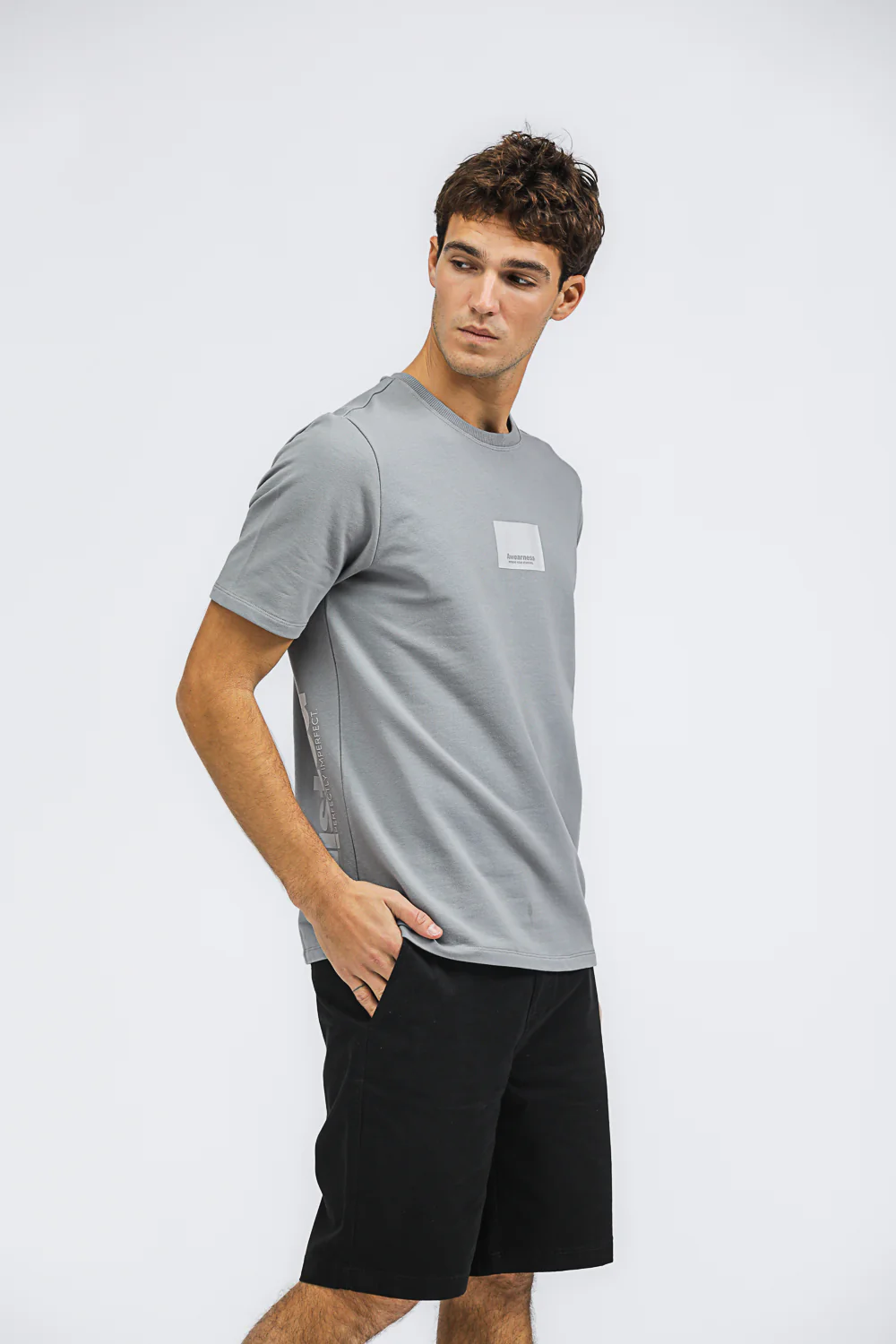 French Terry Knit T Shirt - Image 3