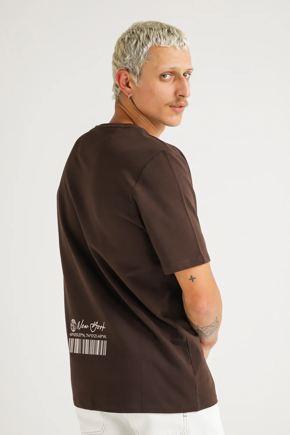 French terry T-shirt - Image 11