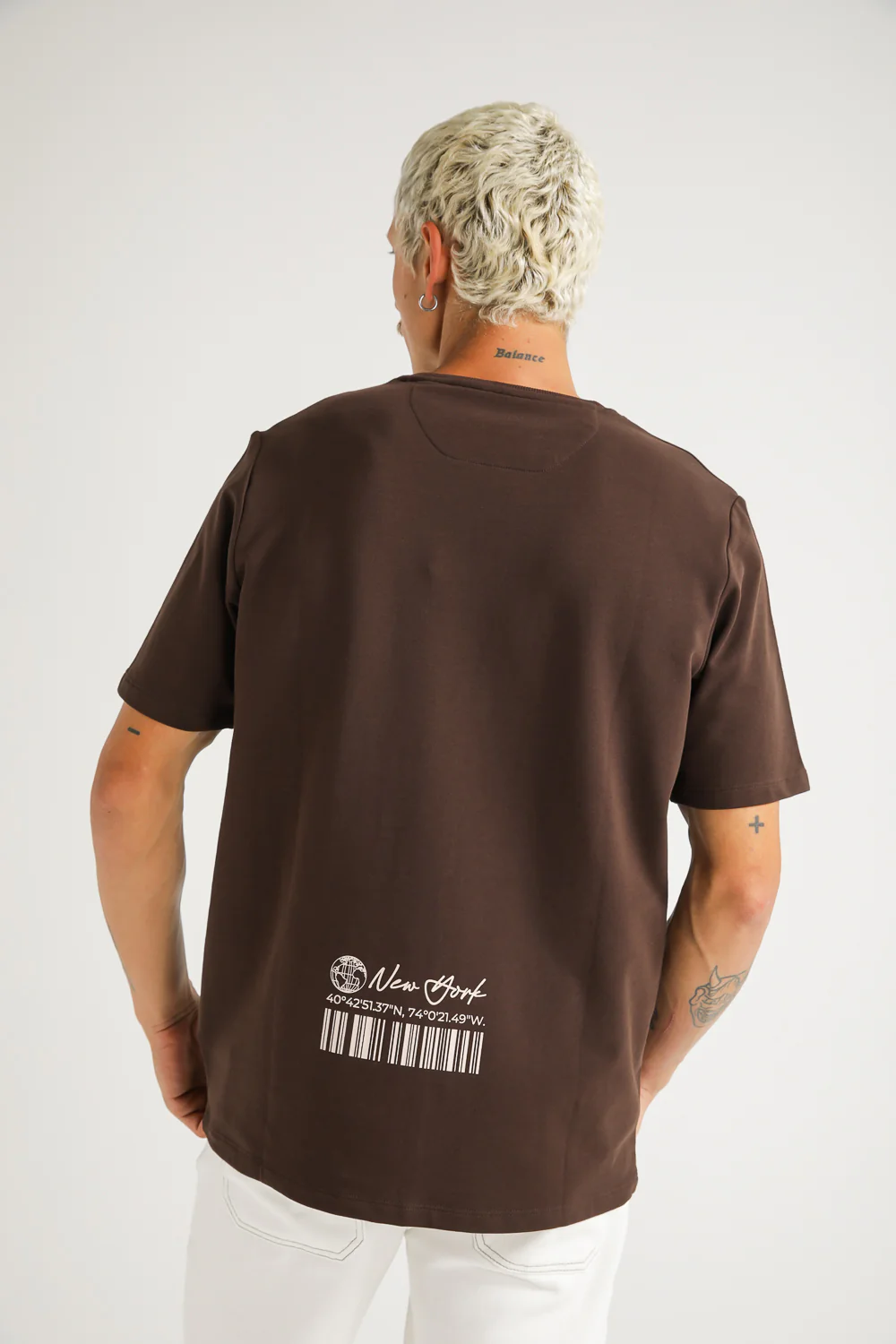 French terry T-shirt - Image 12