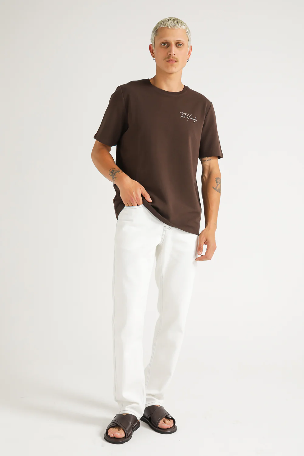 French terry T-shirt - Image 13