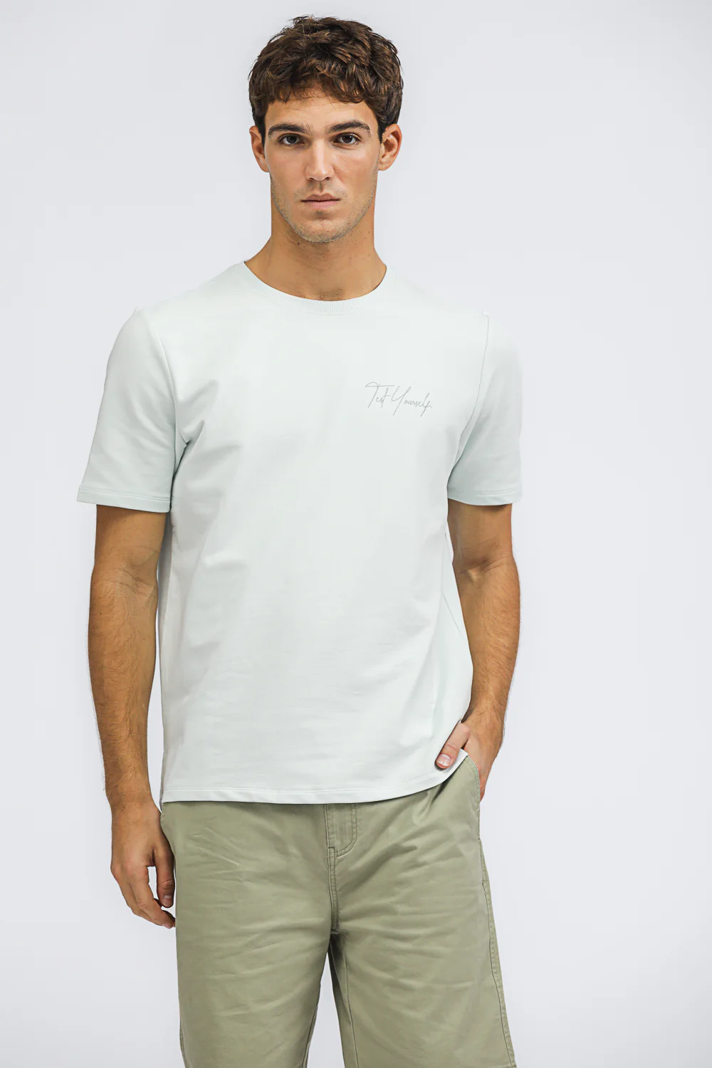 French terry T-shirt - Image 4