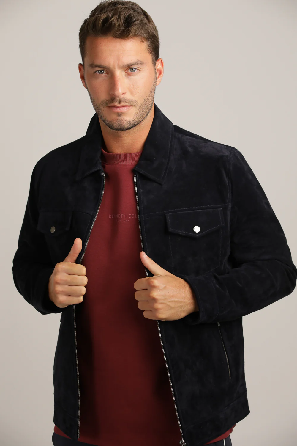 Genuine Suede Trucker - Image 11