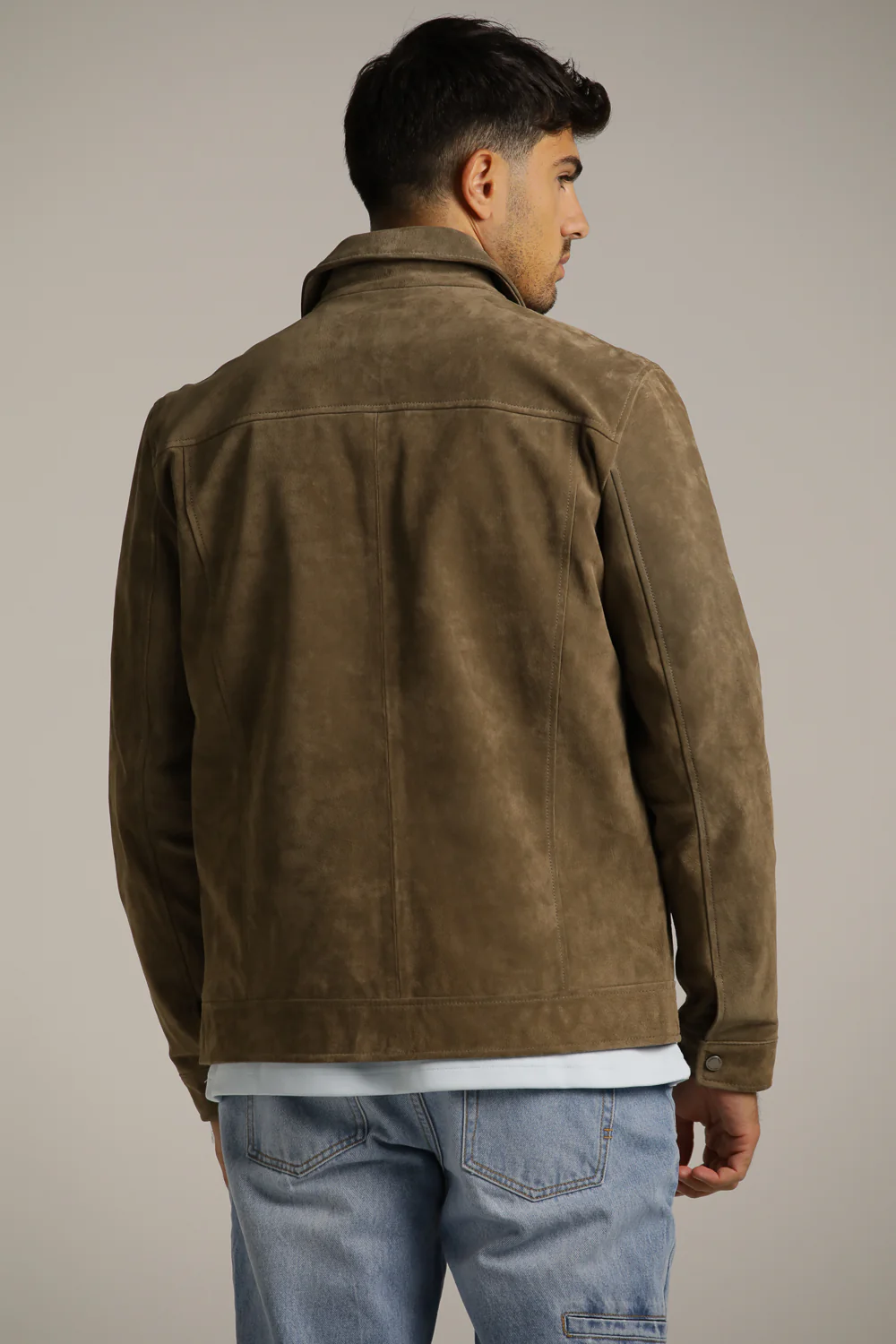 Genuine Suede Trucker - Image 6