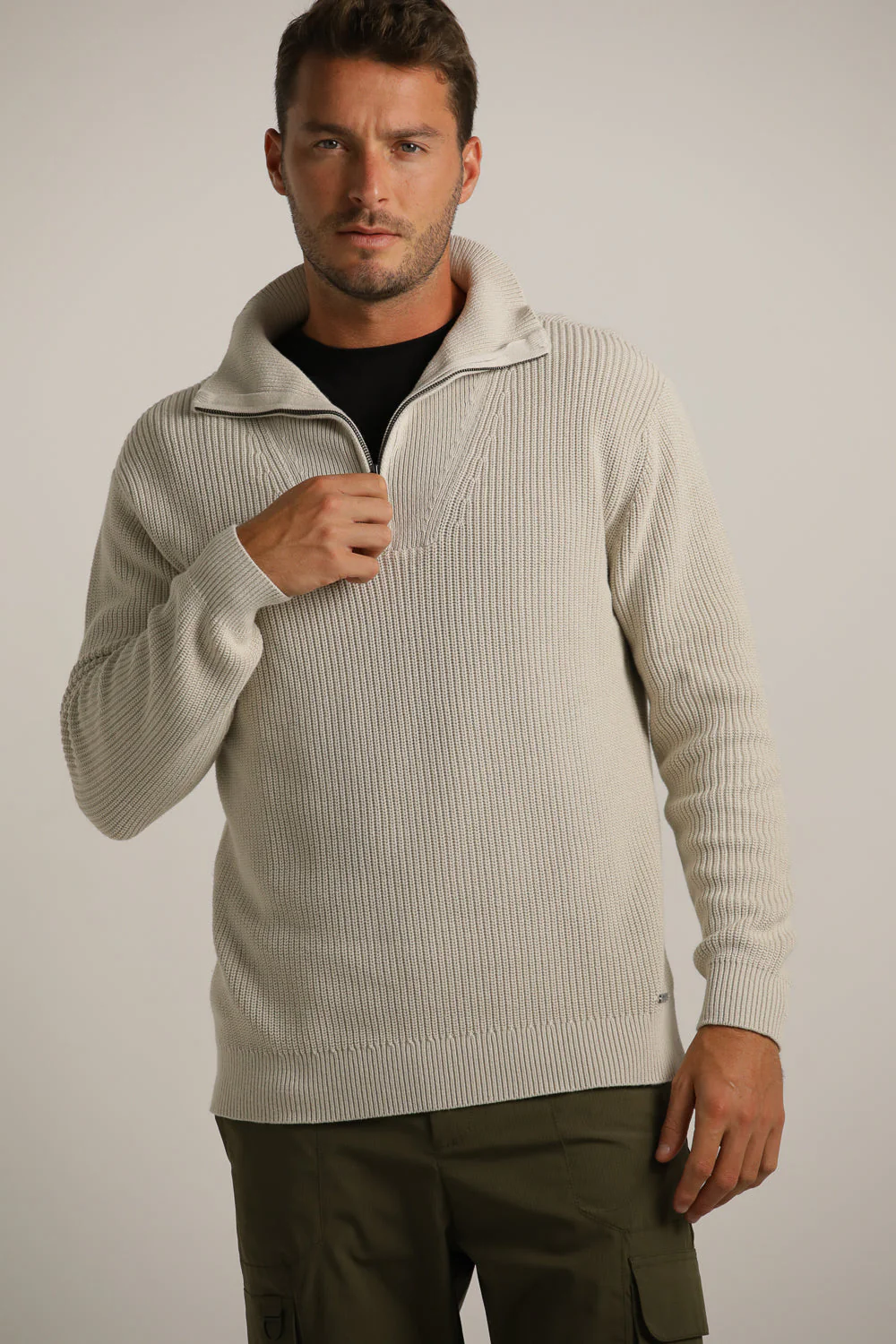 Half Zip Knit Top - Image 13