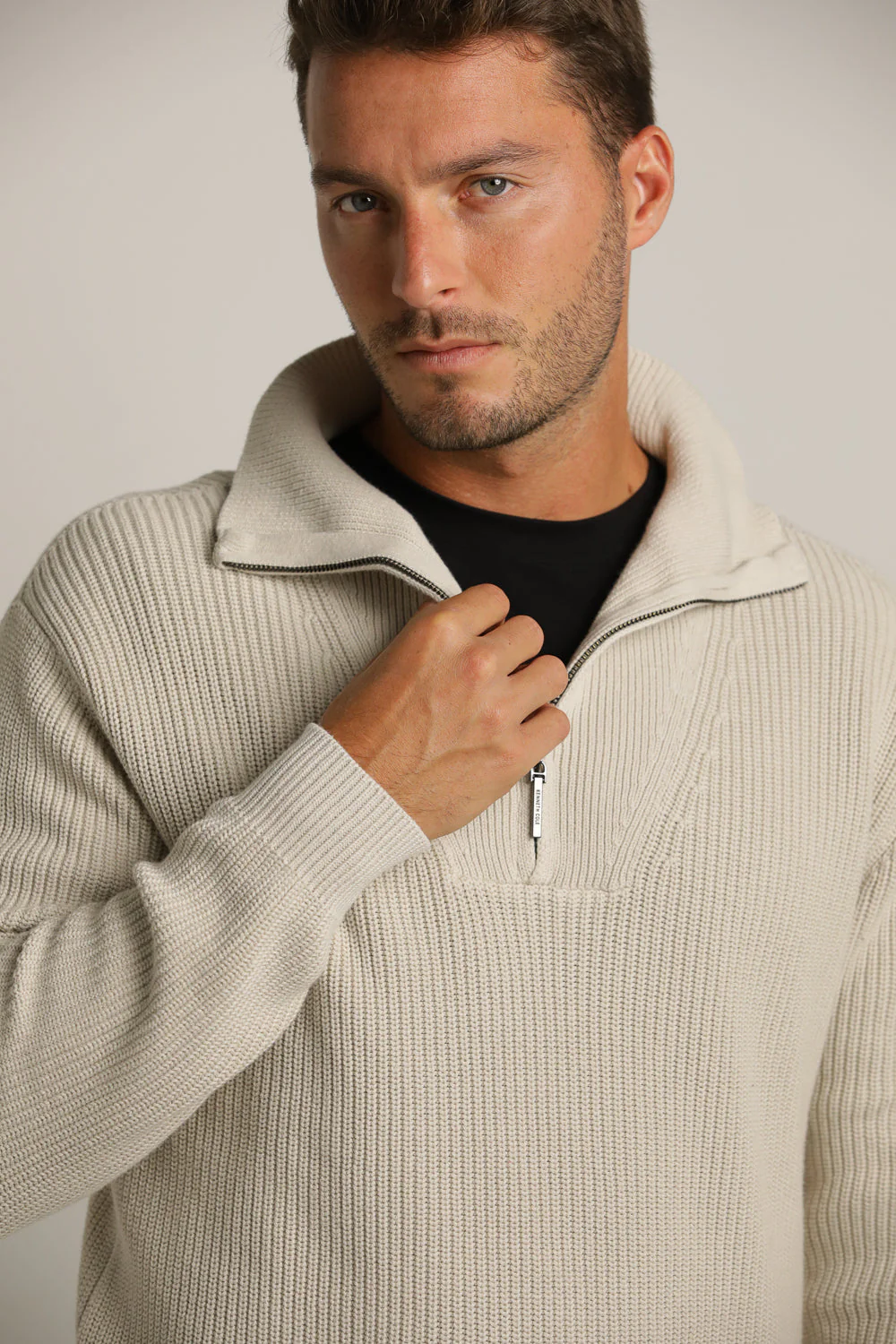 Half Zip Knit Top - Image 8