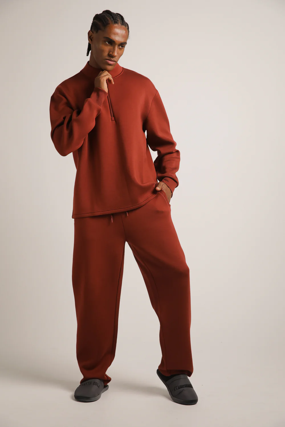 Half-Zip Sweatshirt, Scuba - Image 10
