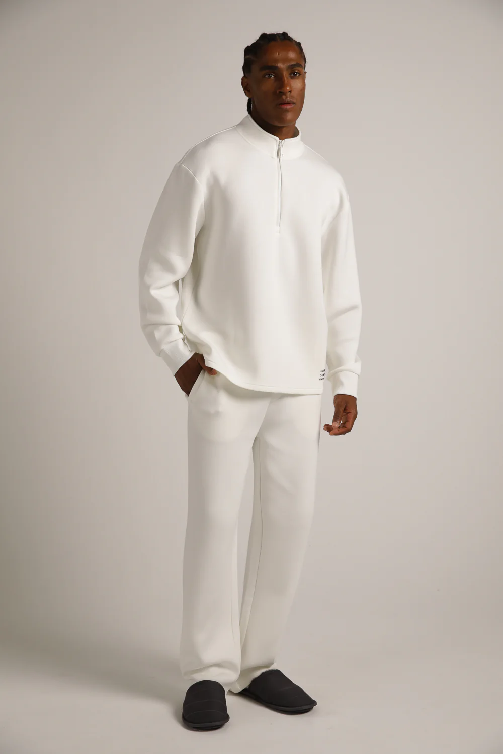 Half-Zip Sweatshirt, Scuba - Image 2