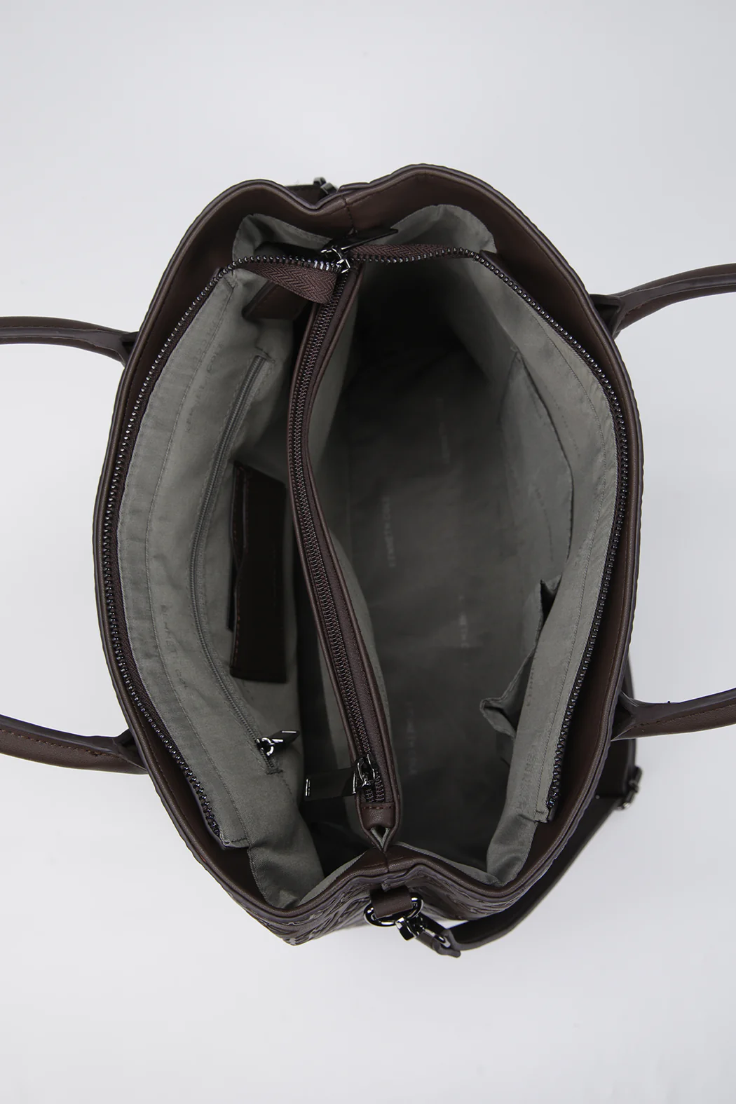 Faux Leather Shoulder Bag - Image 3