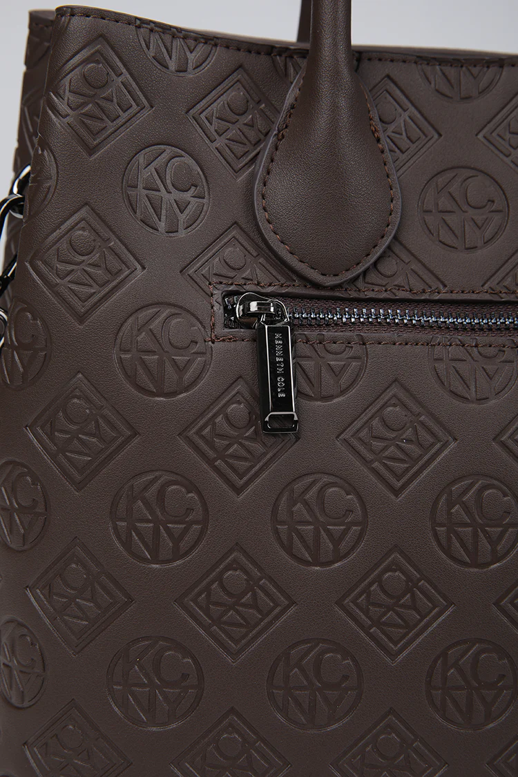 Faux Leather Shoulder Bag - Image 5