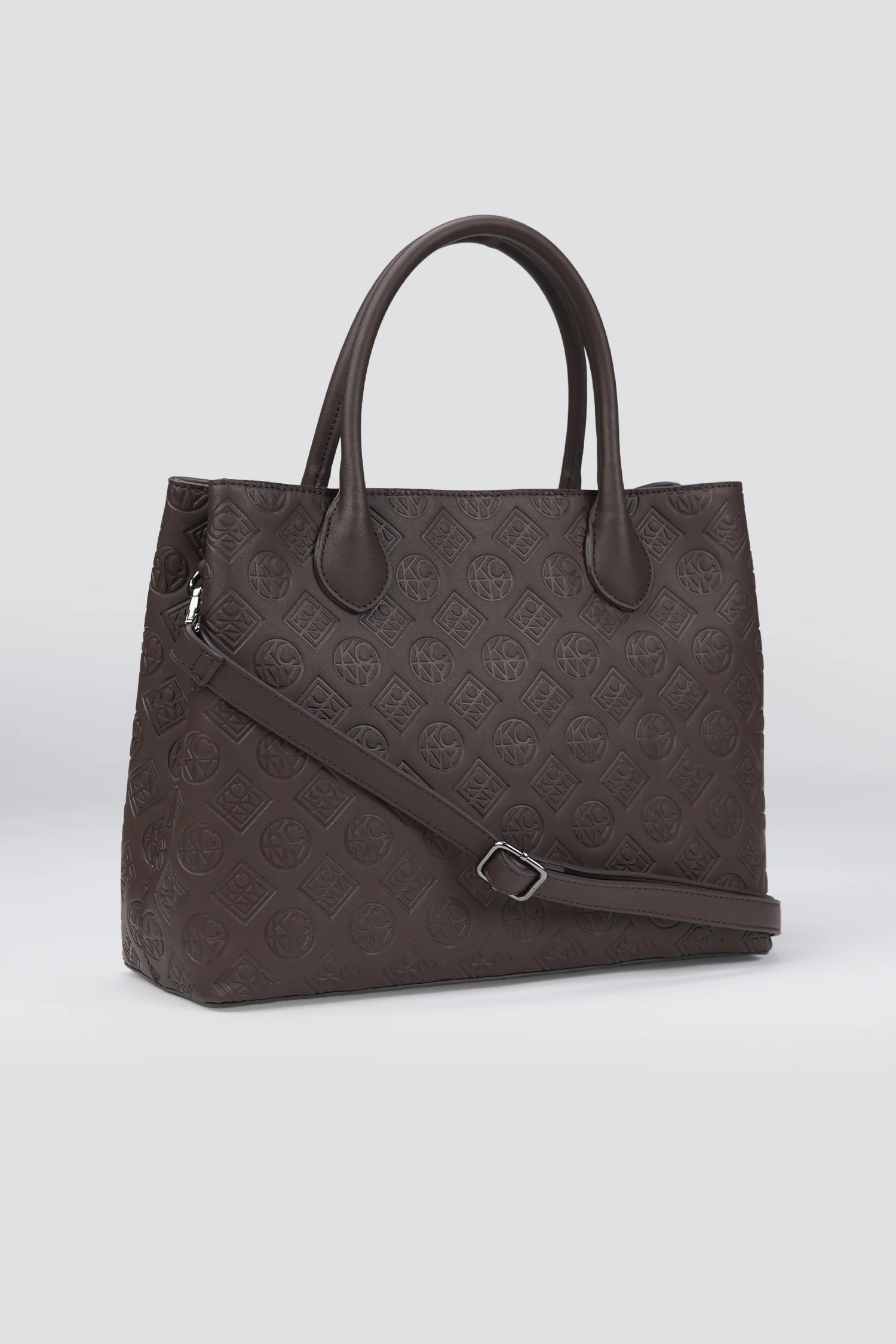 Faux Leather Shoulder Bag - Image 6