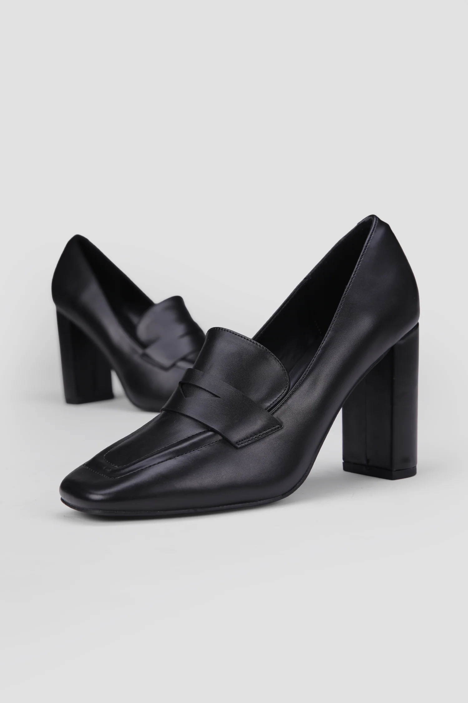 Faux Leather Heels - Image 12