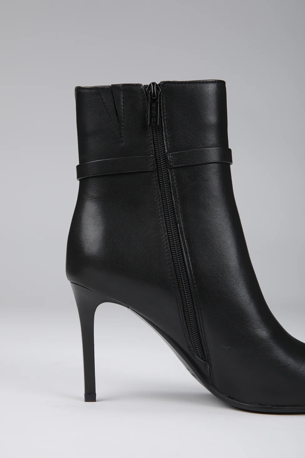 Heeled Leather Ankle Boots - Image 5