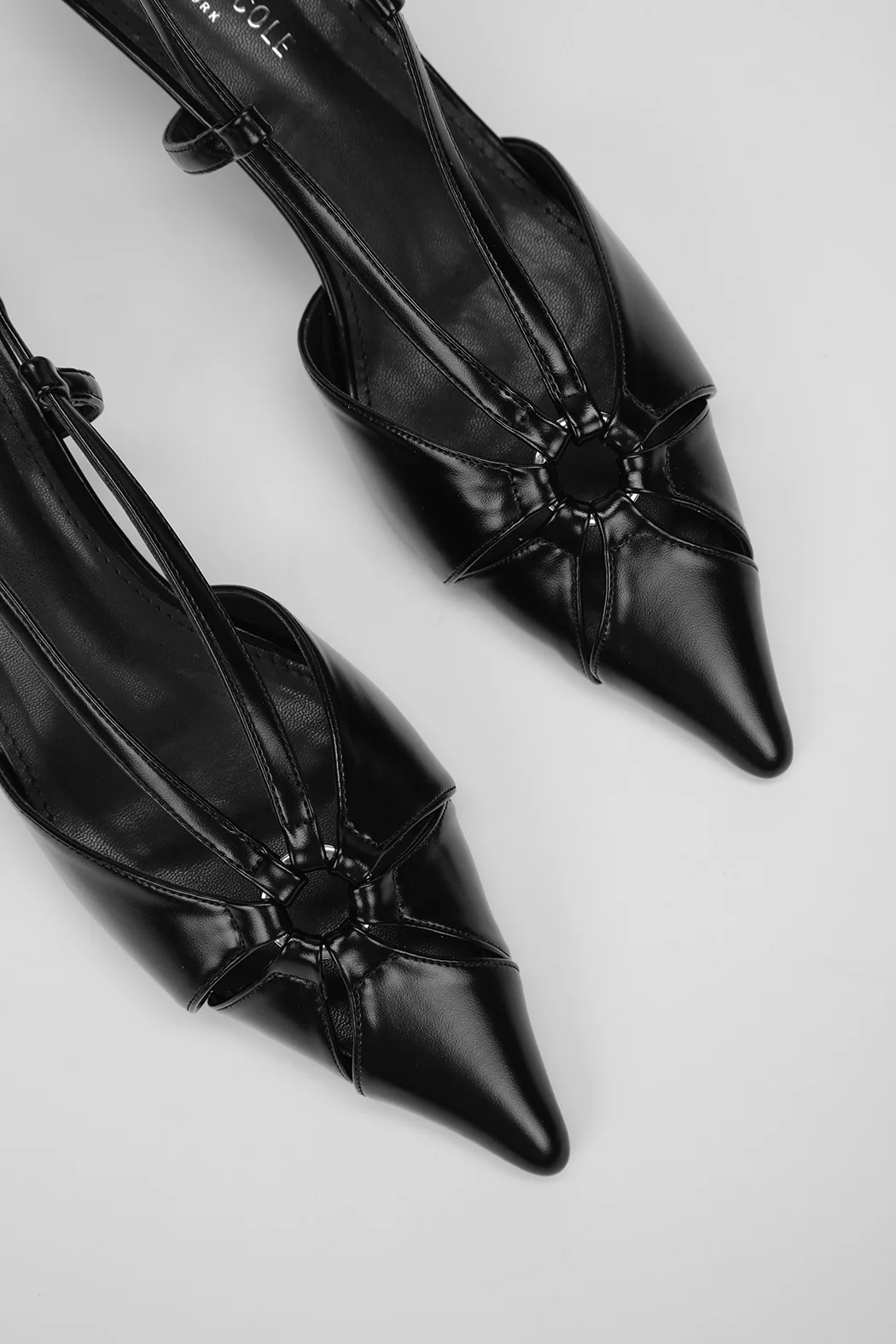Pointed Slingback Kitten Heels - Image 10