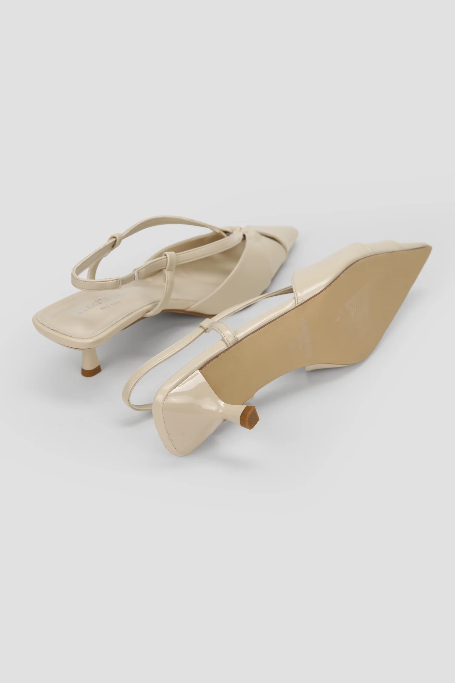 Pointed Slingback Kitten Heels - Image 6