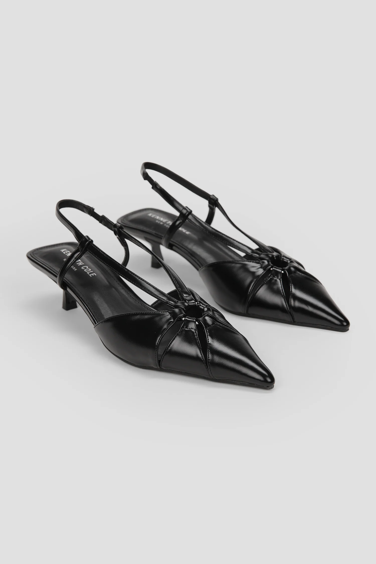 Pointed Slingback Kitten Heels - Image 8