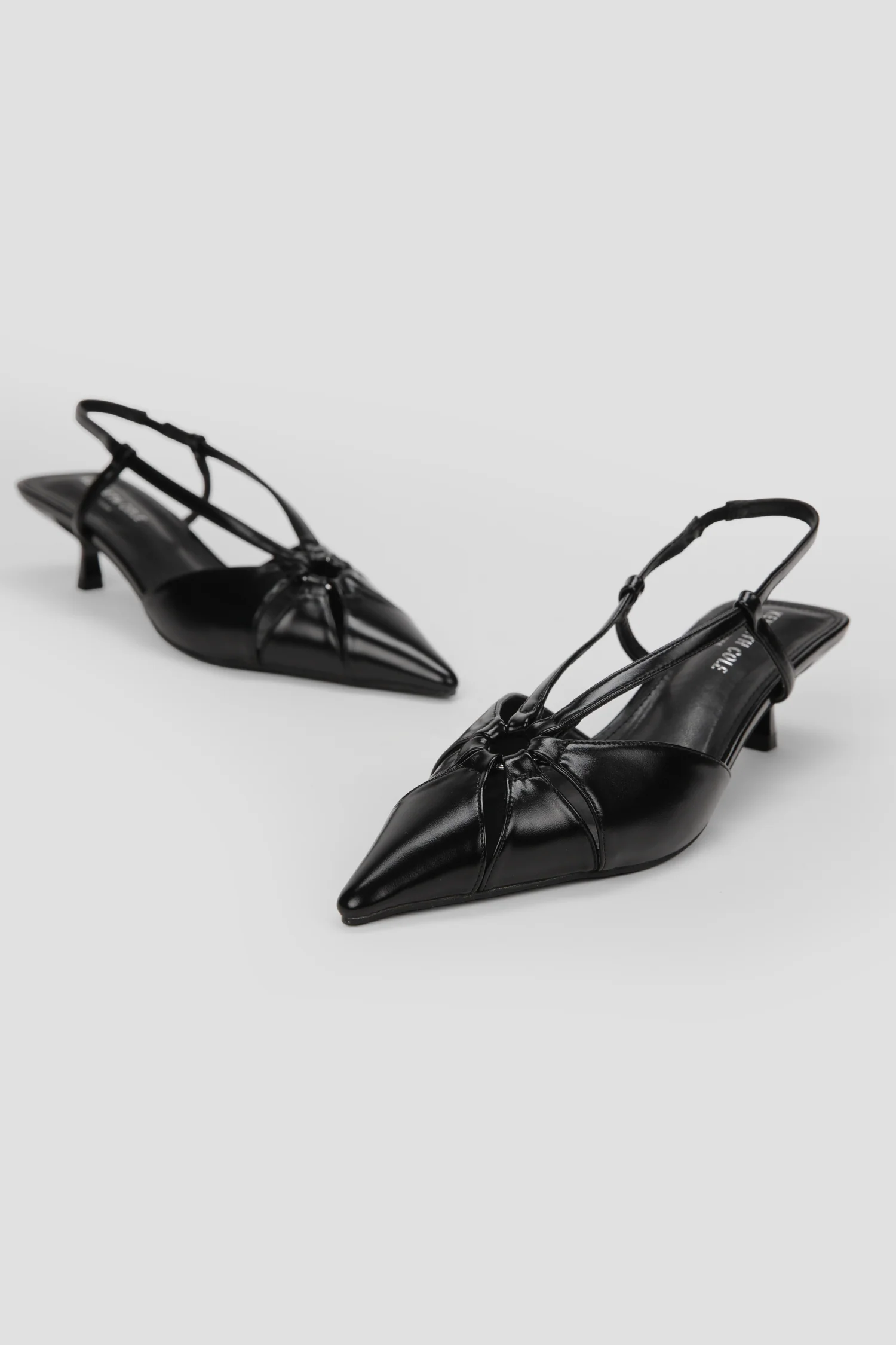 Pointed Slingback Kitten Heels - Image 9
