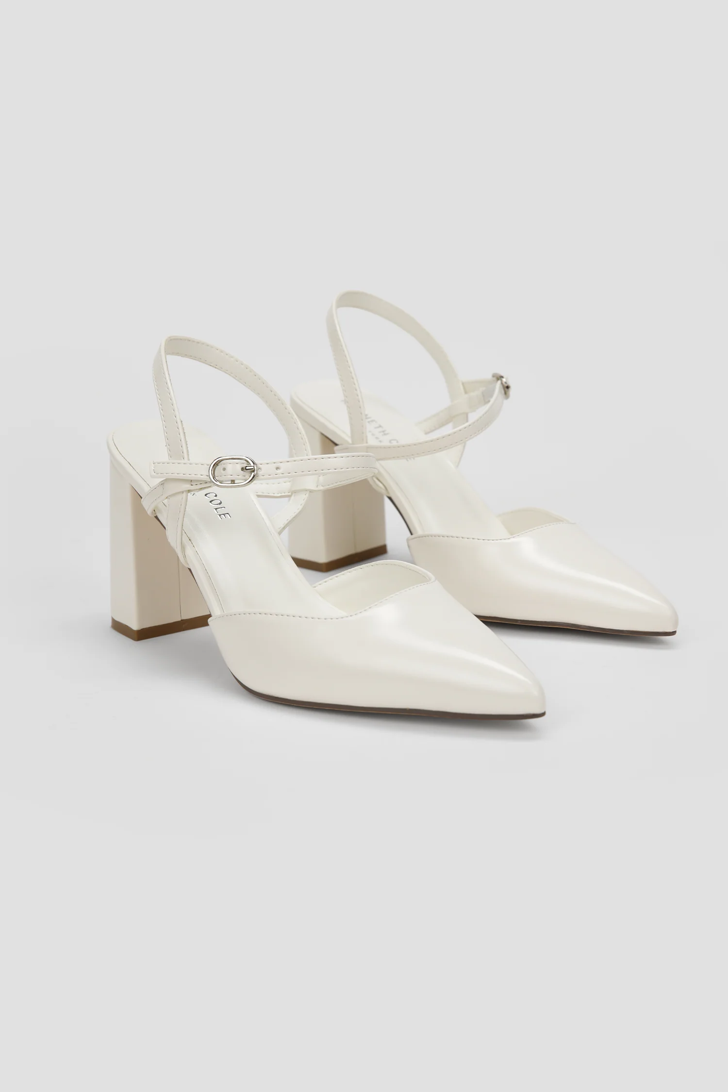 Pointed Ankle Strap Heels - Image 2