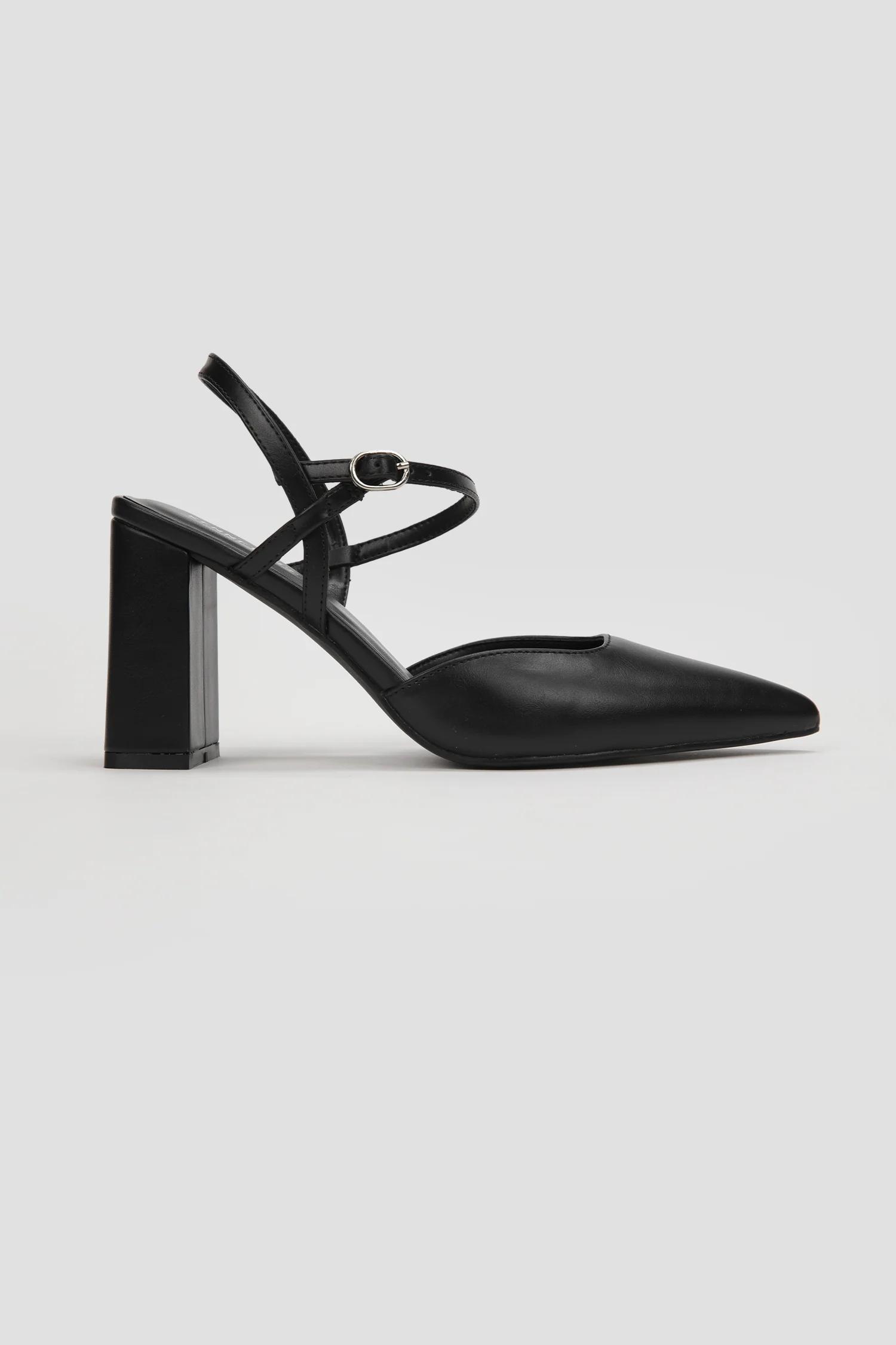 Pointed Ankle Strap Heels - Image 7