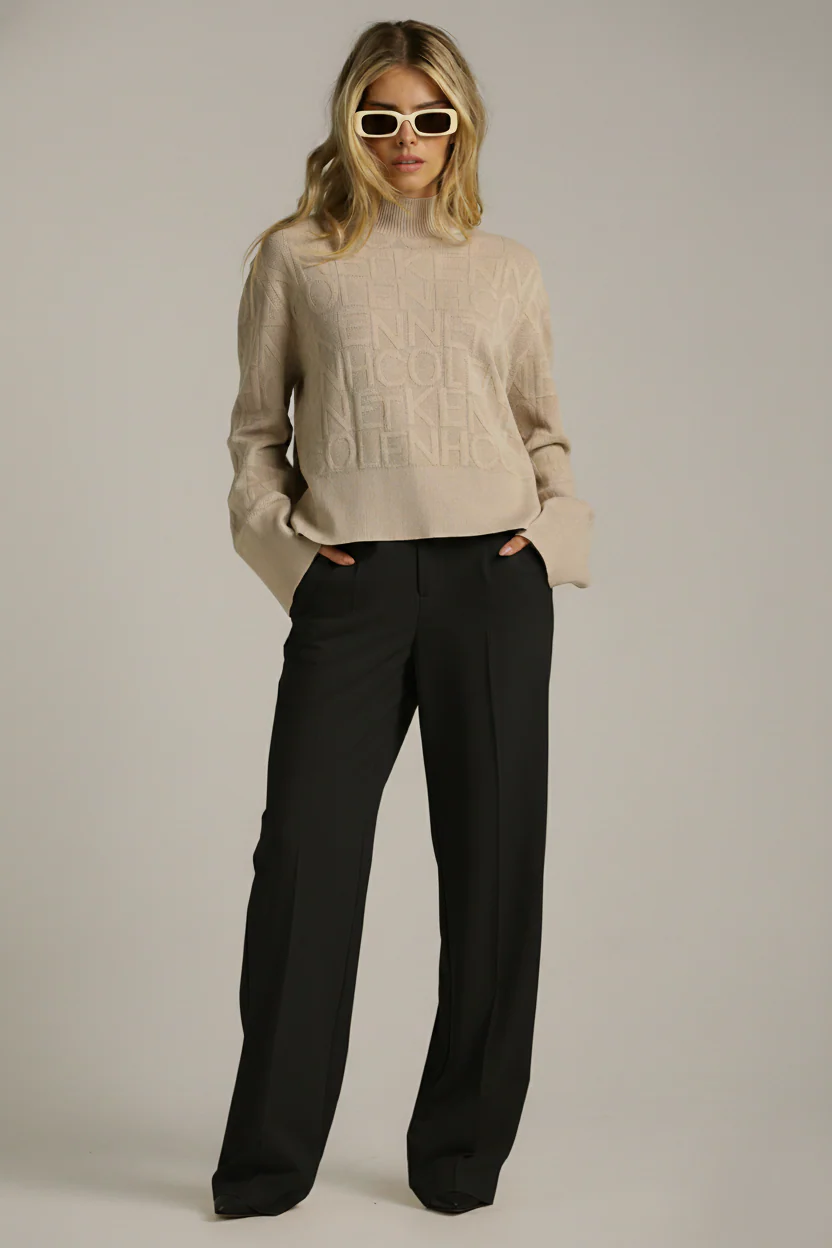Straight Leg Trousers