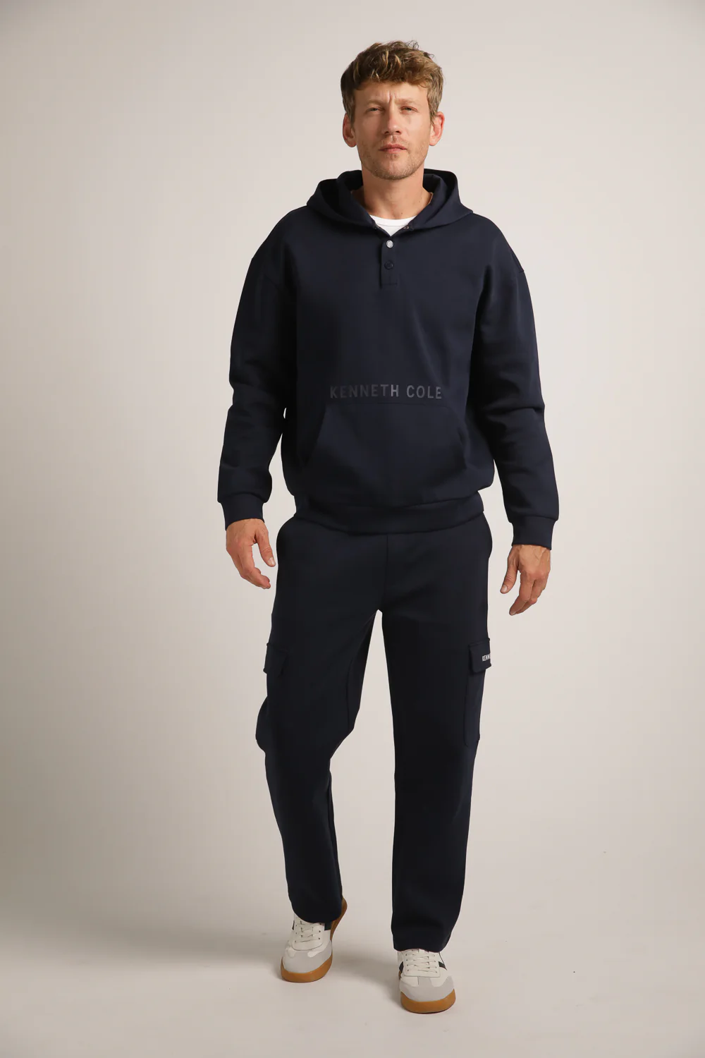 Interlock Hooded Henley Sweats - Image 12