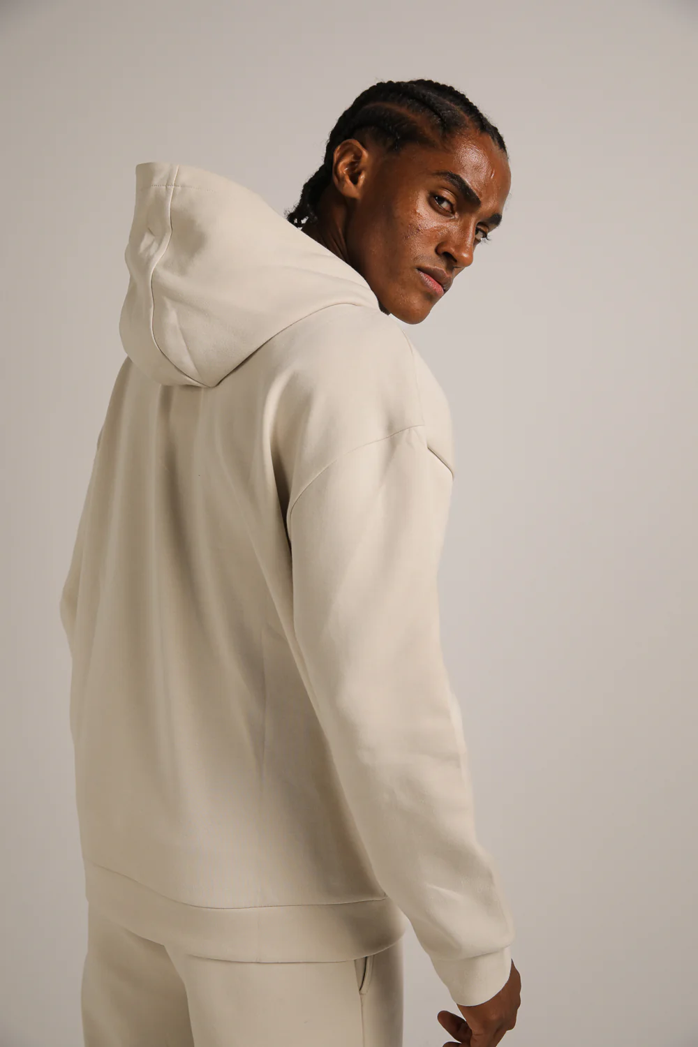 Interlock Hooded Henley Sweats - Image 4