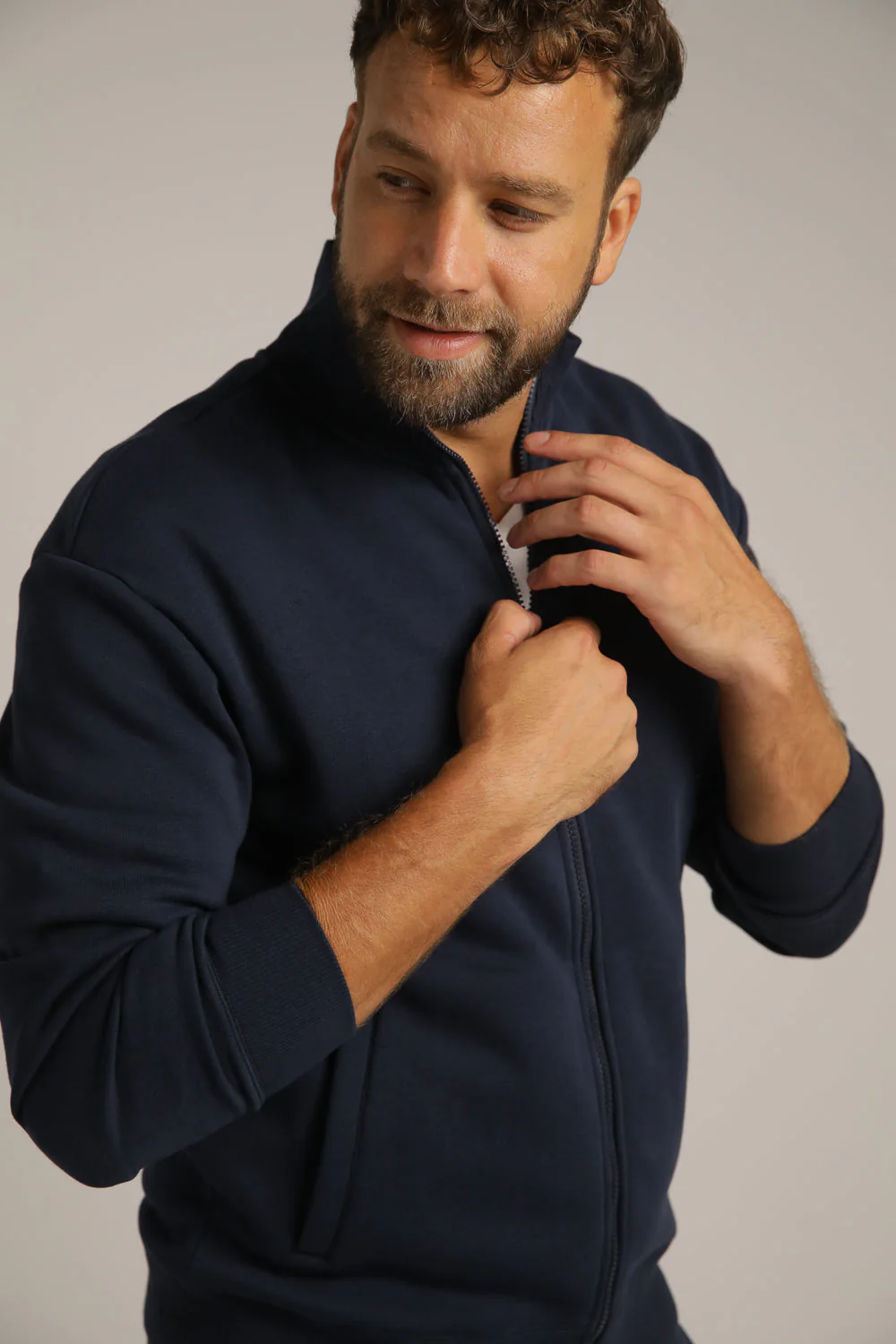 Stand Collar Sweatshirt - Image 10