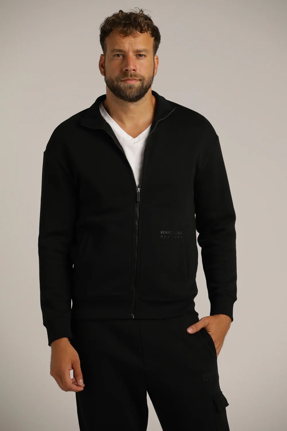 Stand Collar Sweatshirt - Image 18
