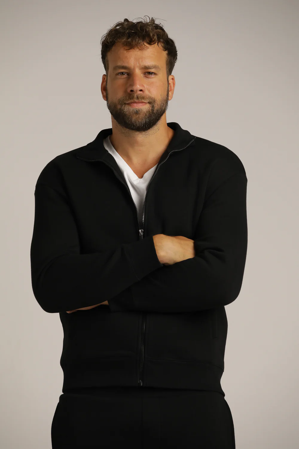 Stand Collar Sweatshirt - Image 21
