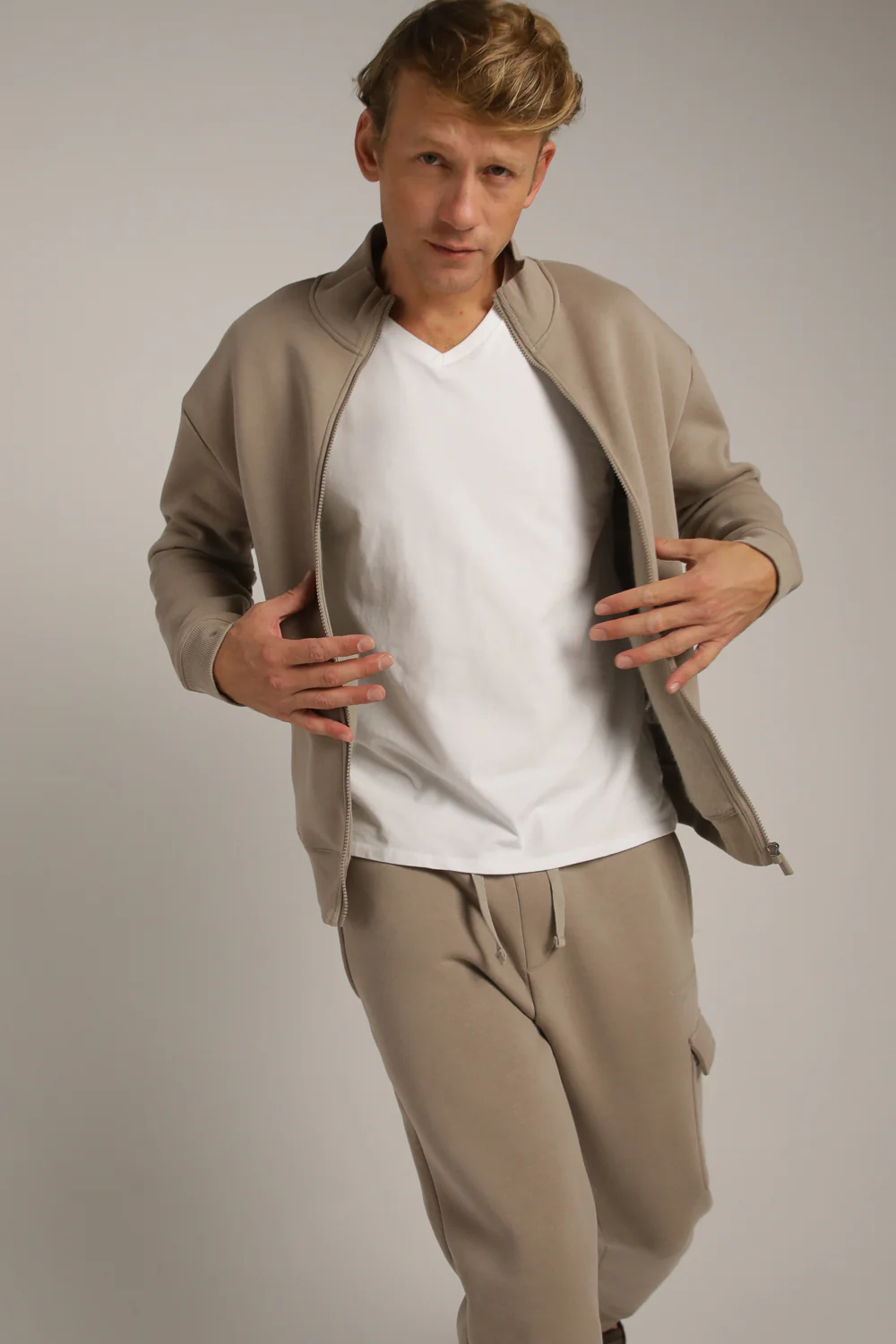 Stand Collar Sweatshirt - Image 8
