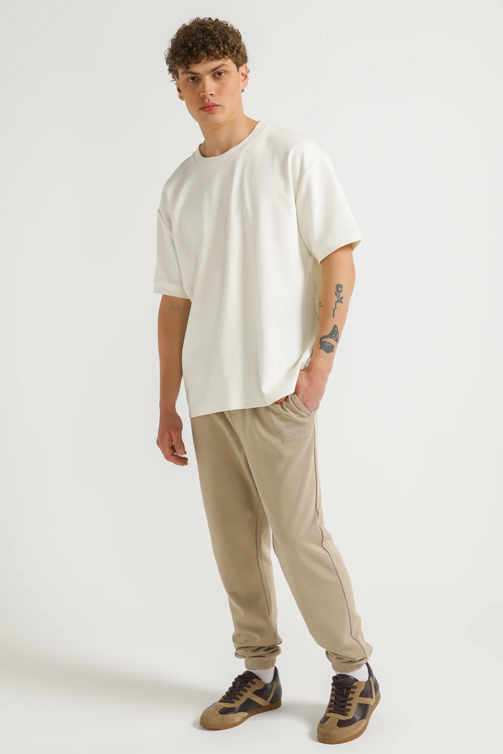 Tapered Logo Joggers - Image 2