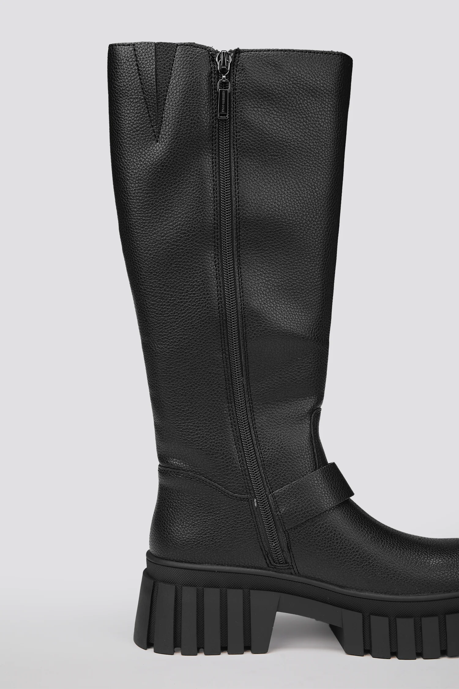 Faux Leather Knee Boots - Image 10