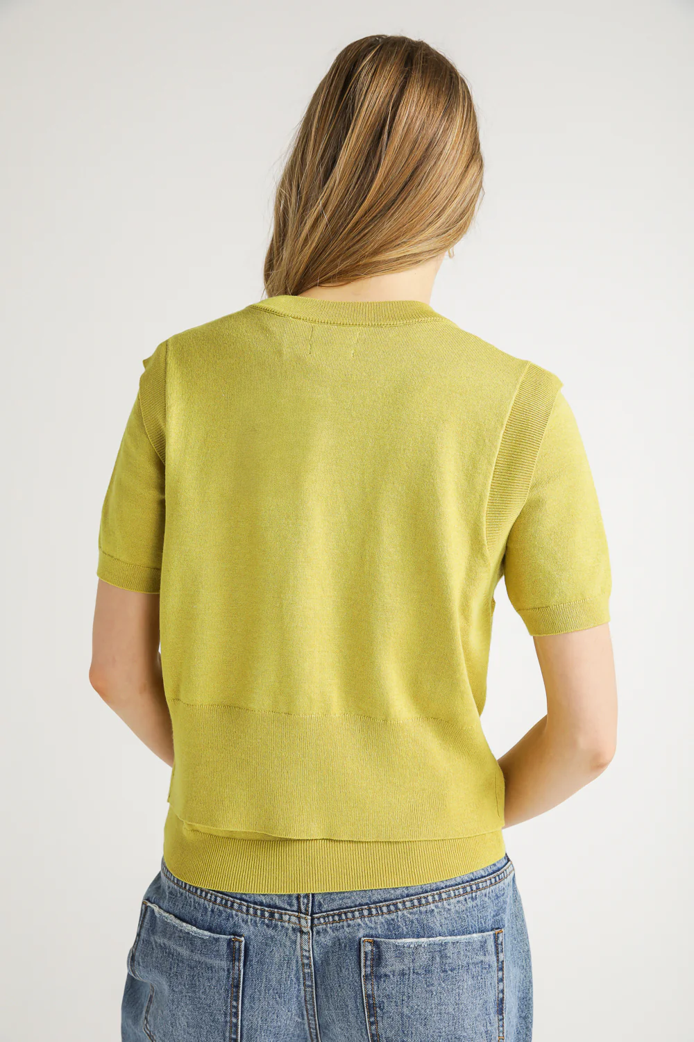 Knit Sleeveless Cardigan - Image 13