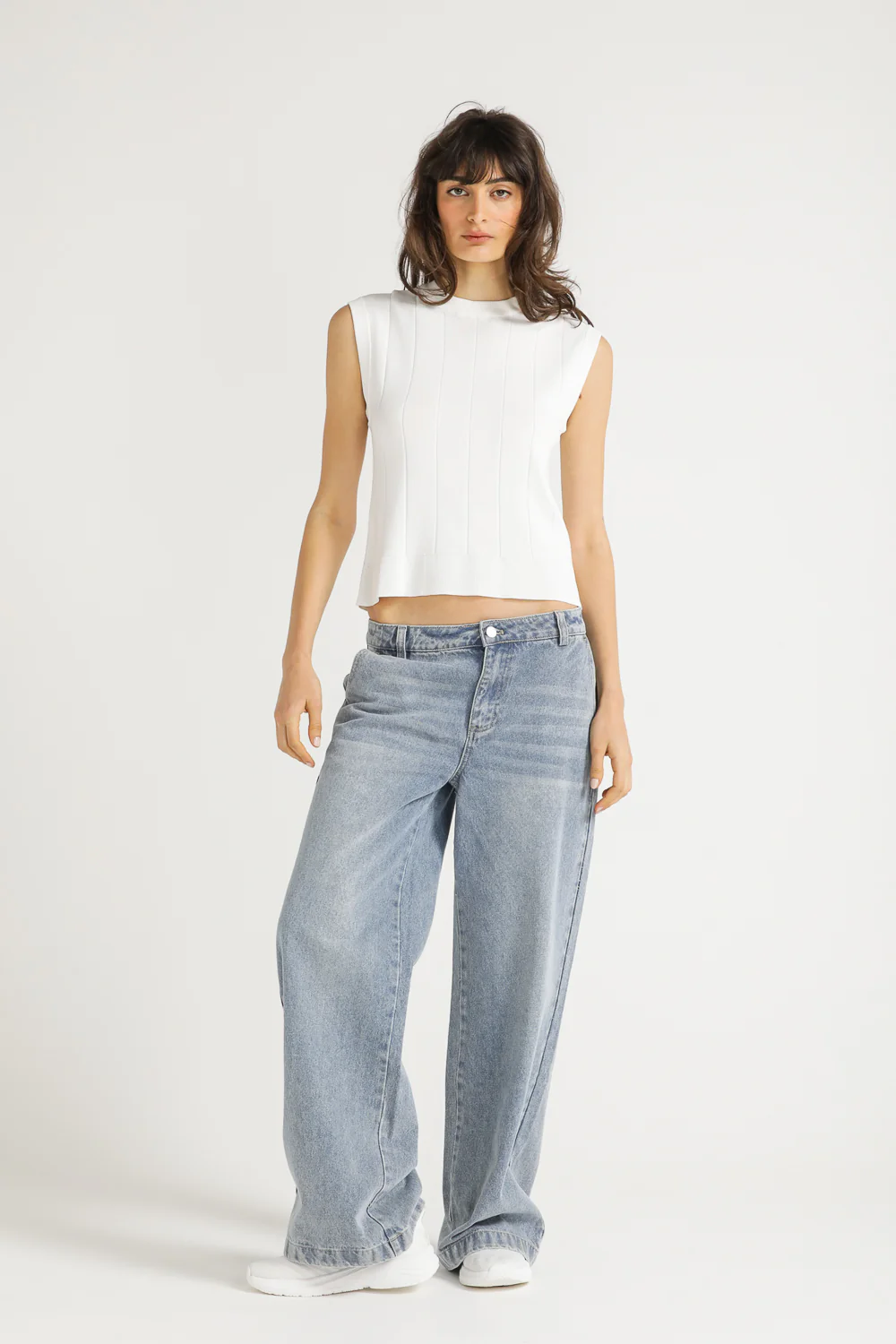 Sleeveless Knit Top - Image 5