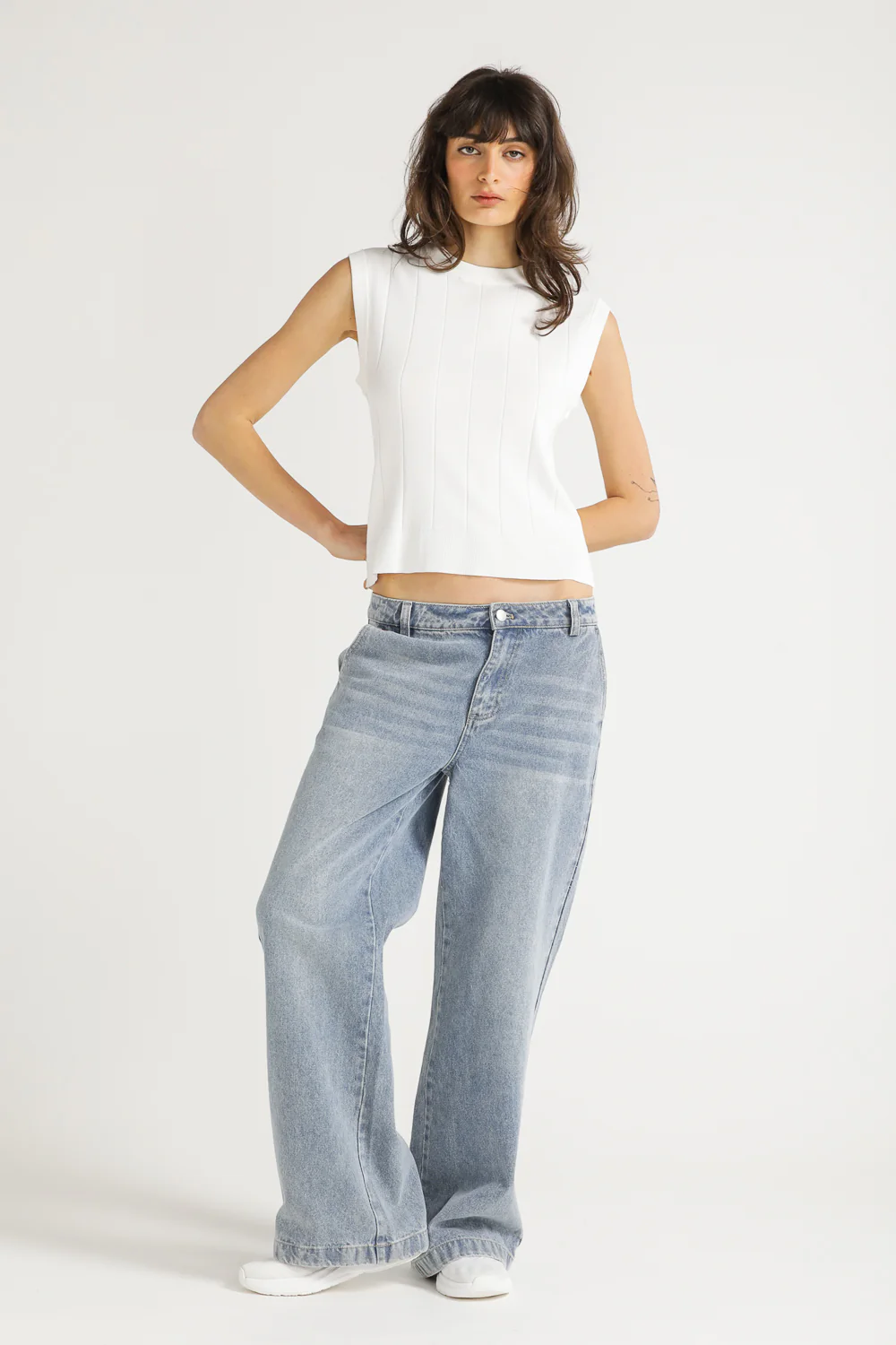 Sleeveless Knit Top - Image 6
