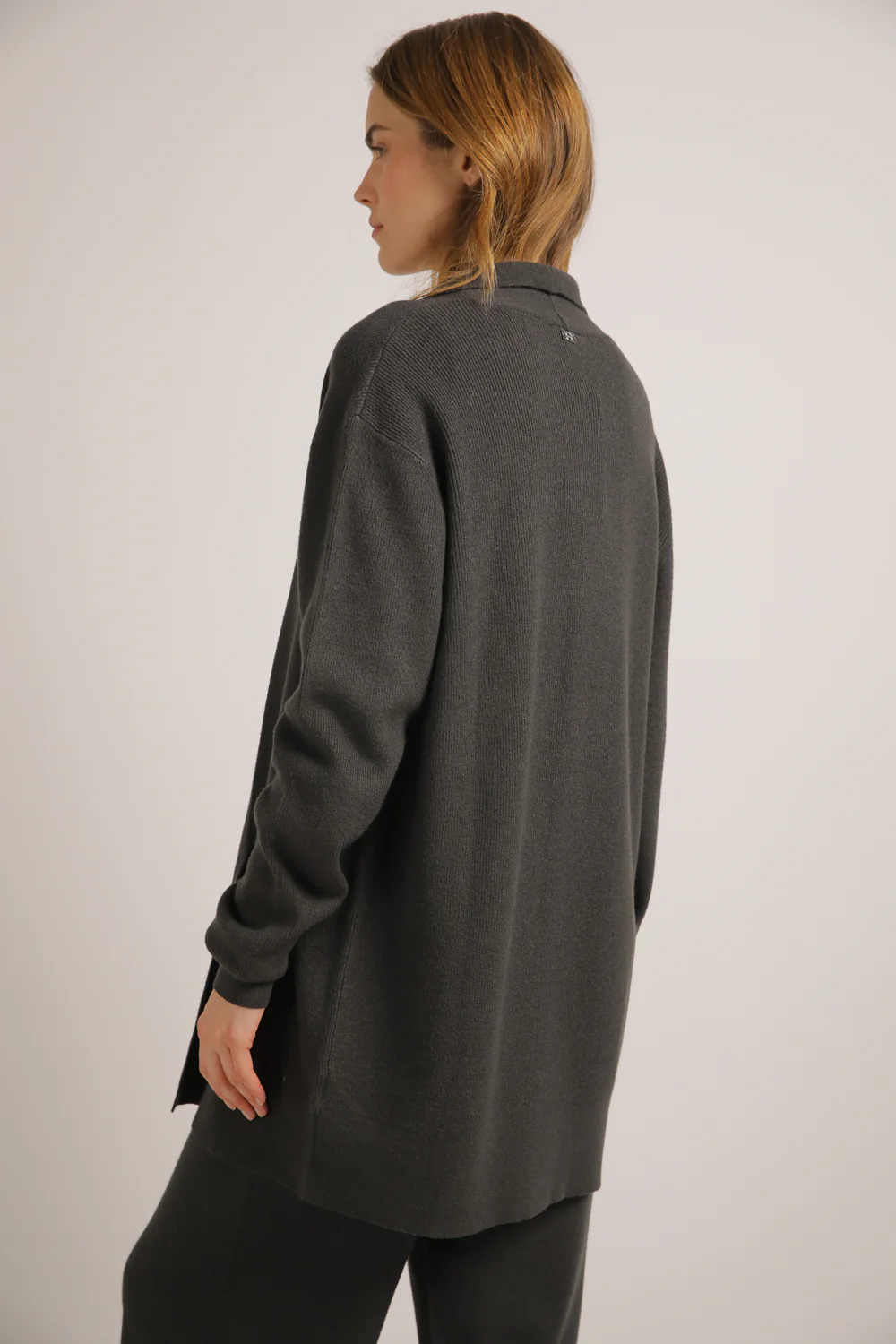 Knitted Long Cardigan - Image 8