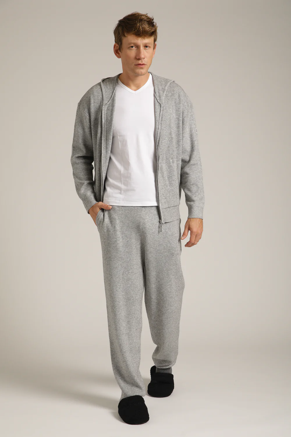 Knitted Rib Cuffed Pants - Image 10