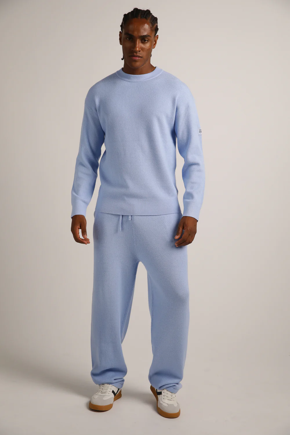 Knitted Rib Cuffed Pants - Image 5