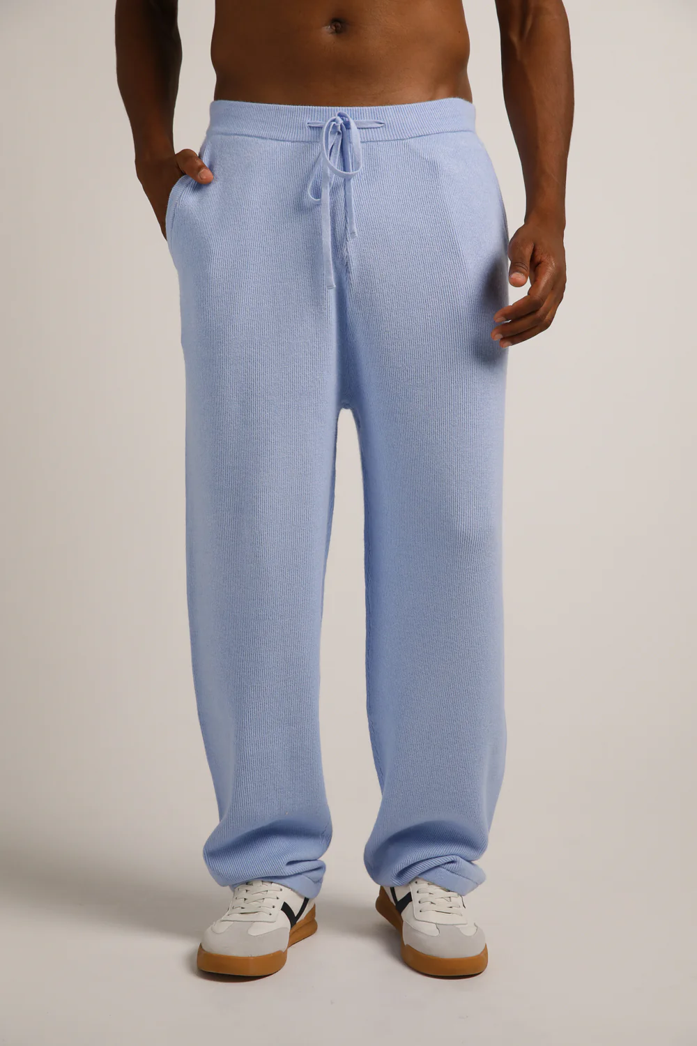 Knitted Rib Cuffed Pants - Image 6