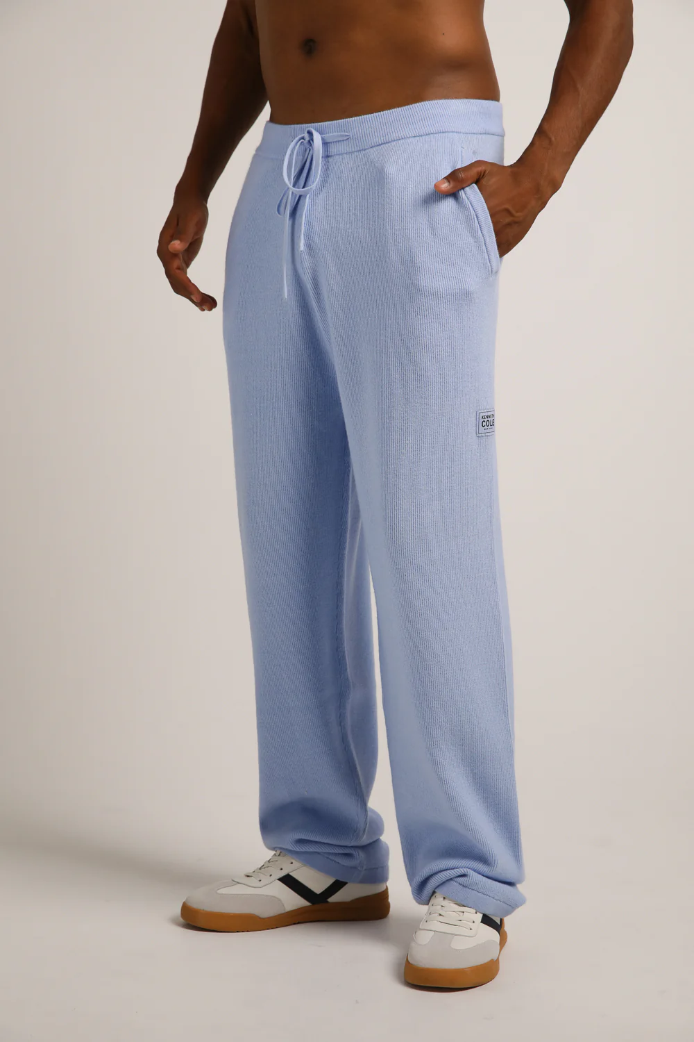 Knitted Rib Cuffed Pants - Image 7