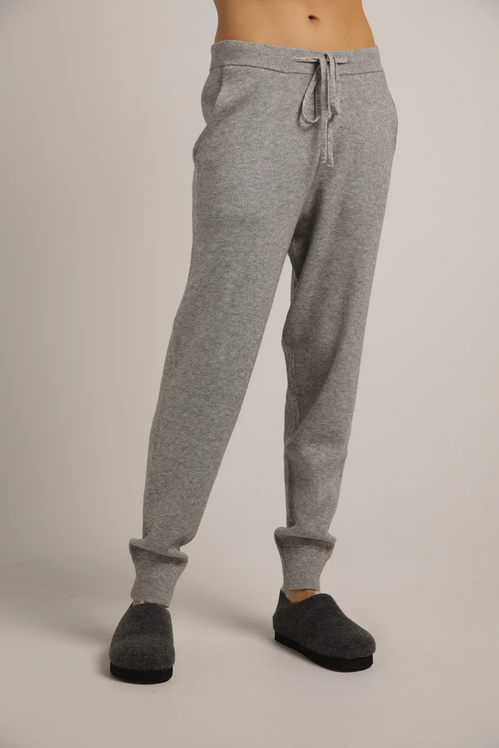 Knitted Rib Cuffed Pants - Image 11