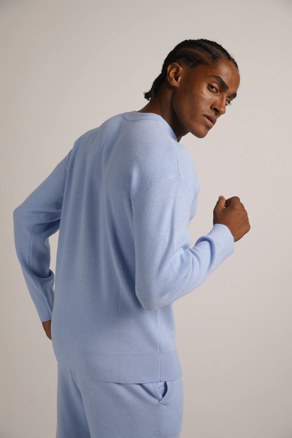 Knitted Rib Sweatshirt - Image 8