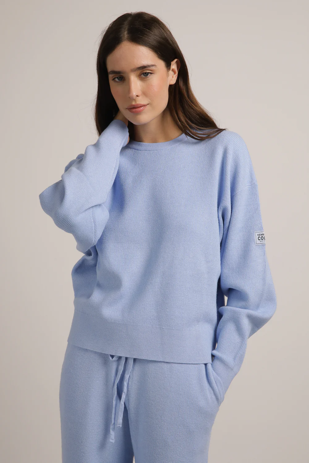 Knitted Rib Sweatshirt - Image 15
