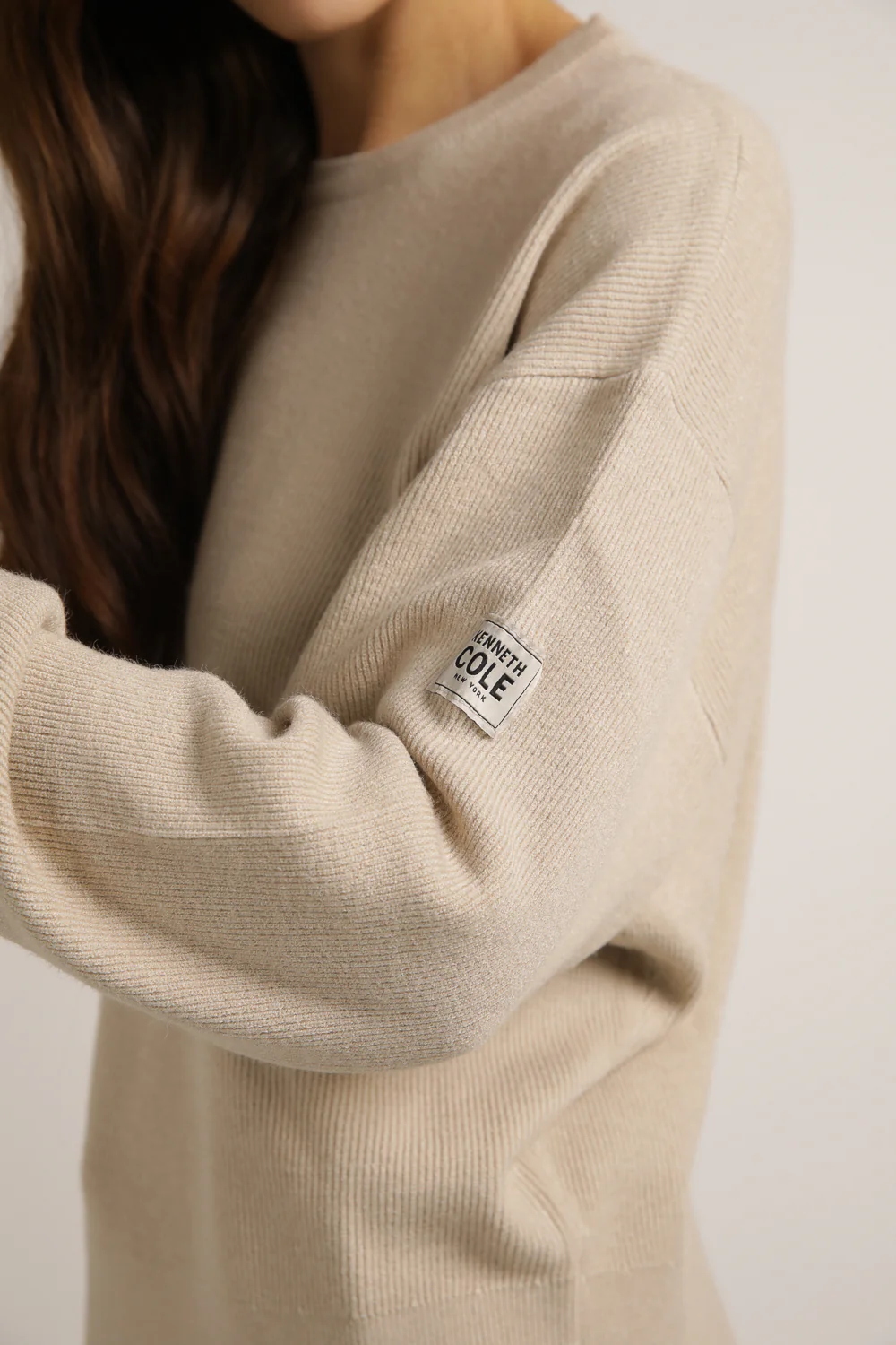 Knitted Rib Sweatshirt - Image 3