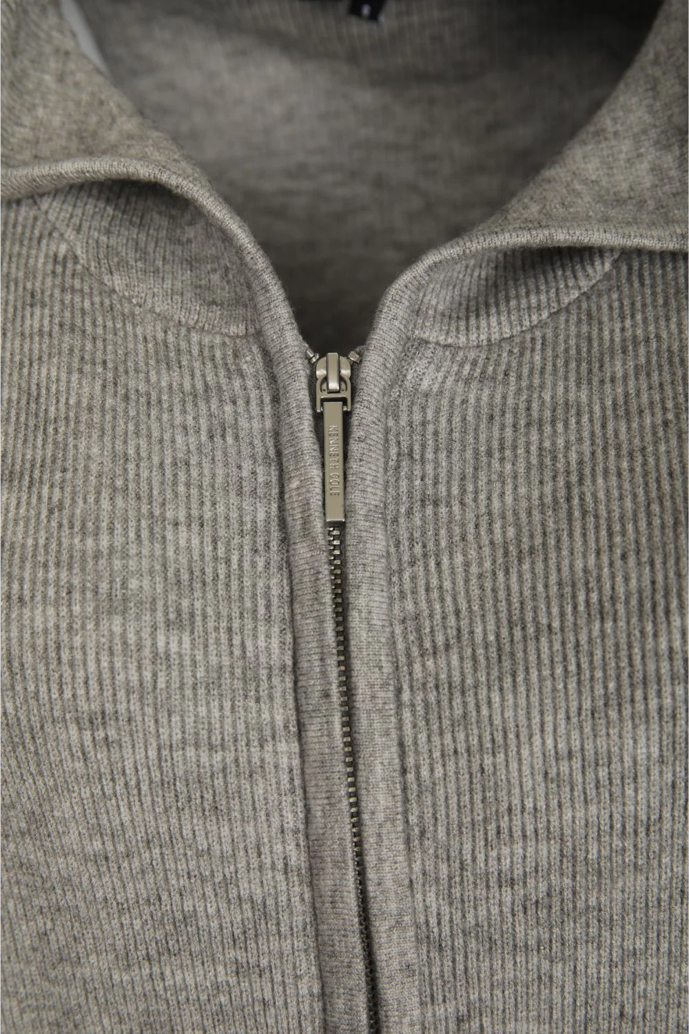 Knitted Rib Zipped Hoodie - Image 11
