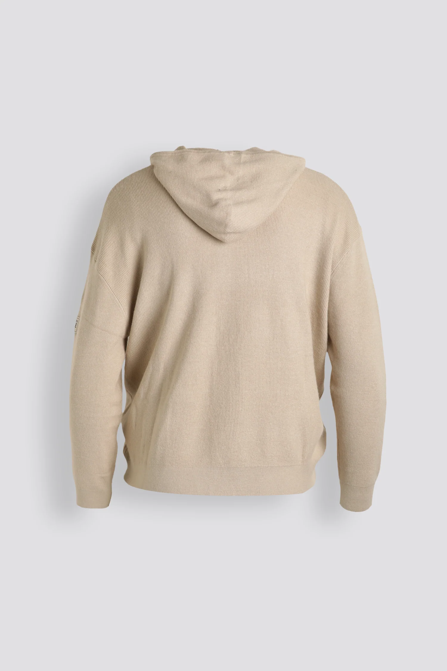 Knitted Rib Zipped Hoodie - Image 7